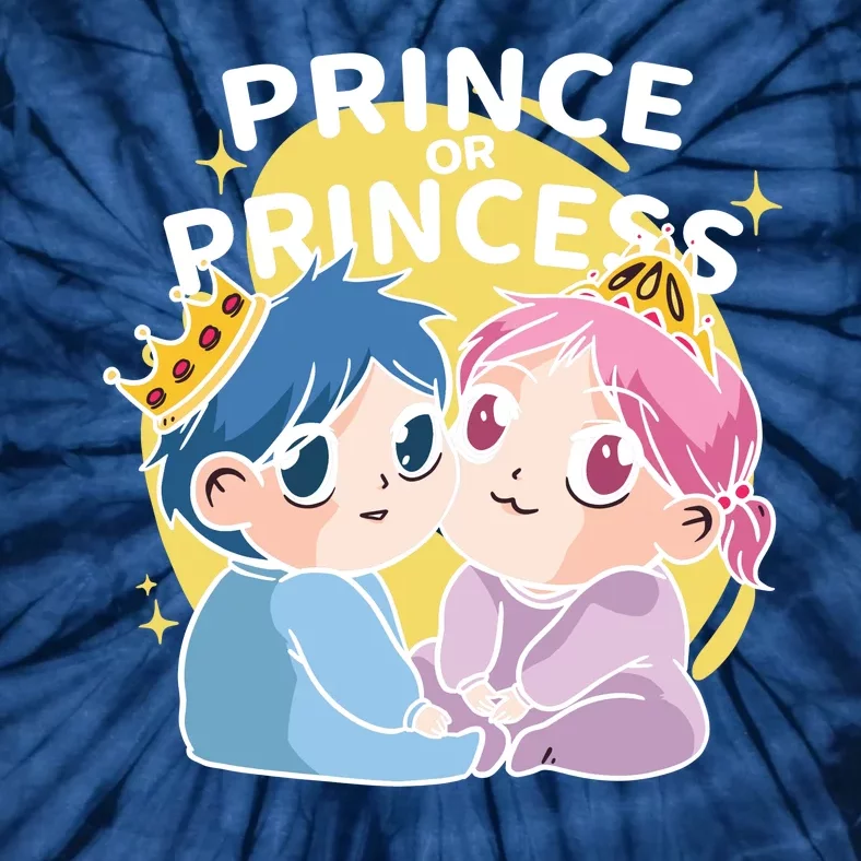 Prince Or Princess Babies Tie-Dye T-Shirt