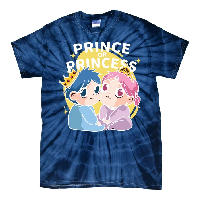 Prince Or Princess Babies Tie-Dye T-Shirt