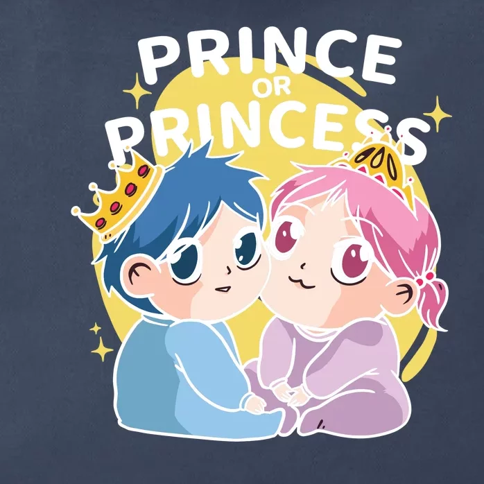 Prince Or Princess Babies Zip Tote Bag