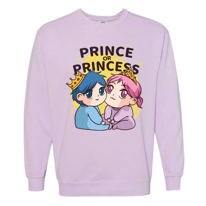 Prince Or Princess Babies Garment-Dyed Sweatshirt