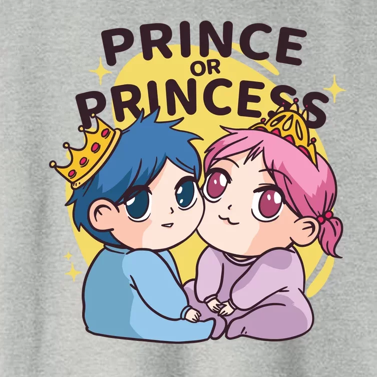 Prince Or Princess Babies Women's Crop Top Tee