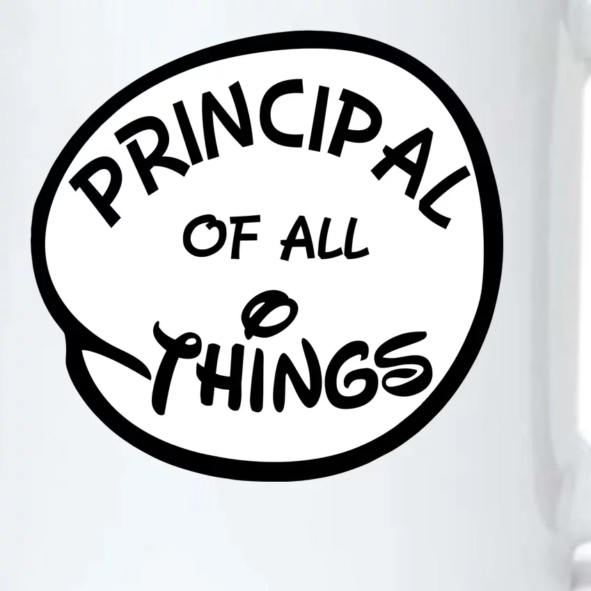 Principal of all Things Black Color Changing Mug