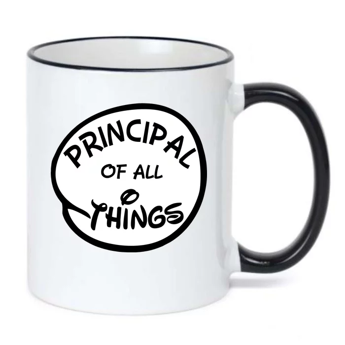 Principal of all Things Black Color Changing Mug