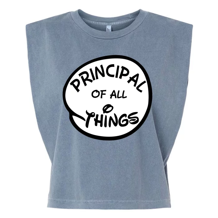 Principal of all Things Garment-Dyed Women's Muscle Tee