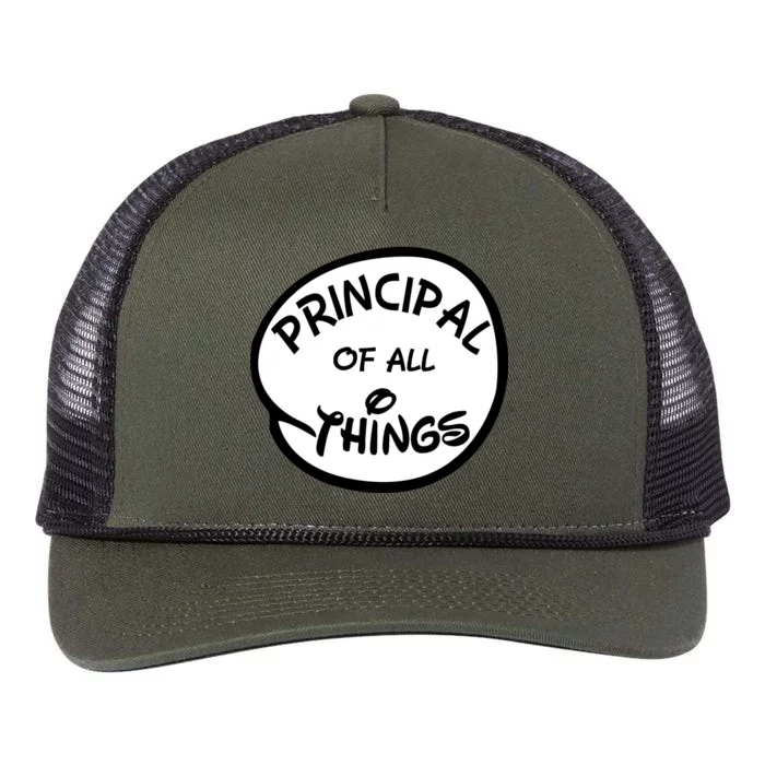 Principal of all Things Retro Rope Trucker Hat Cap