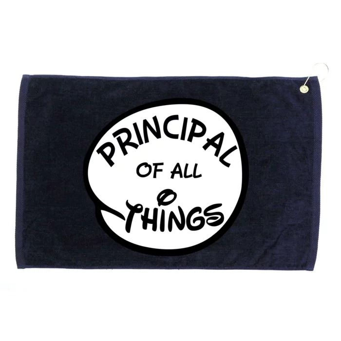 Principal of all Things Grommeted Golf Towel