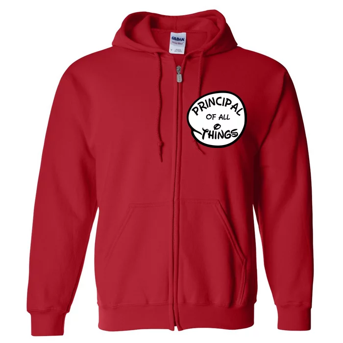 Principal of all Things Full Zip Hoodie