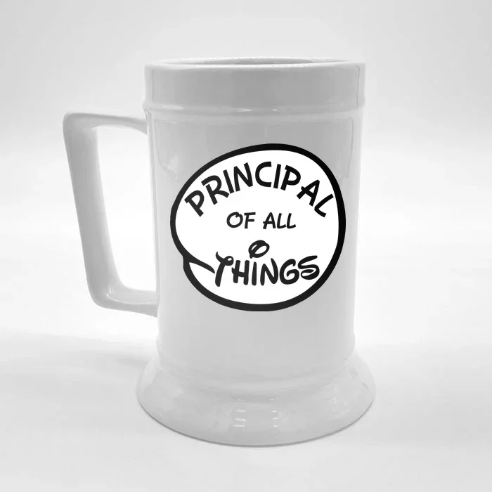 Principal of all Things Front & Back Beer Stein