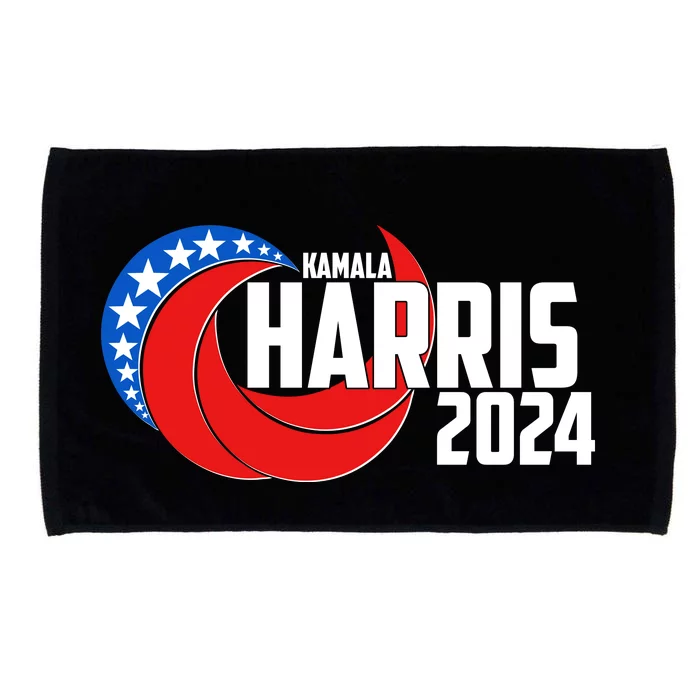 Patriotic Rwb Kamala Harris 2024 Microfiber Hand Towel