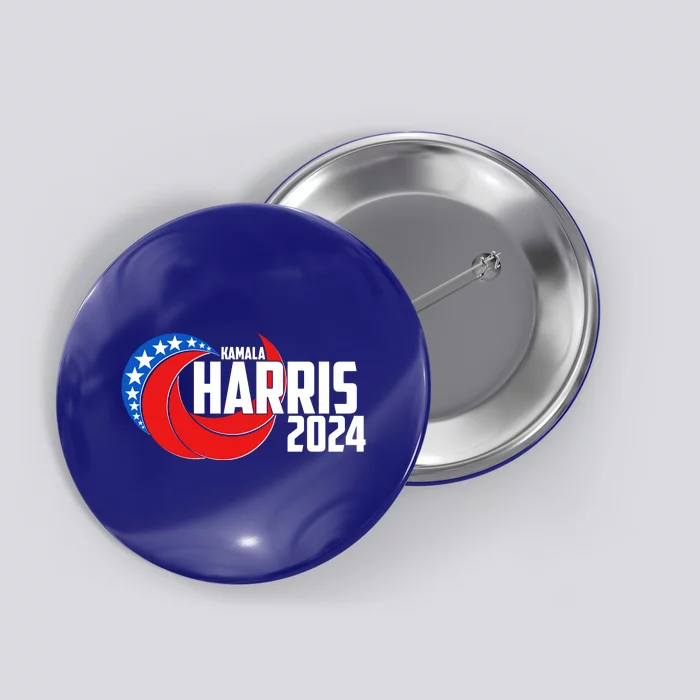 Patriotic Rwb Kamala Harris 2024 Button