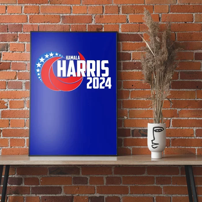 Patriotic Rwb Kamala Harris 2024 Poster