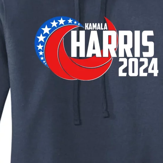 Patriotic Rwb Kamala Harris 2024 Women's Pullover Hoodie