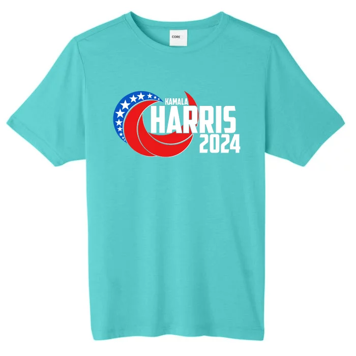 Patriotic Rwb Kamala Harris 2024 ChromaSoft Performance T-Shirt