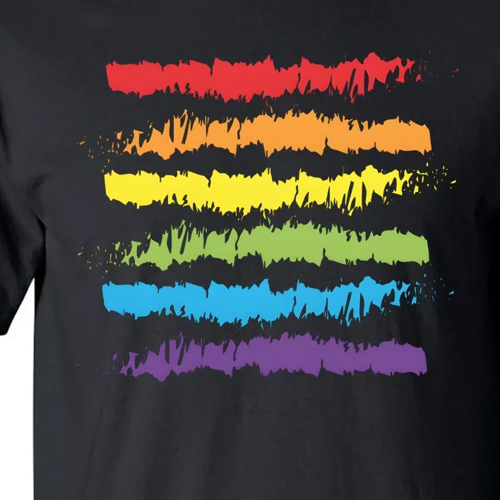 Pride Rainbow Lgbtq+ Love Is Love Tall T-Shirt