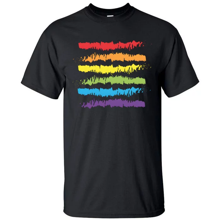 Pride Rainbow Lgbtq+ Love Is Love Tall T-Shirt