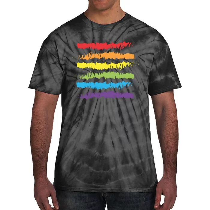 Pride Rainbow Lgbtq+ Love Is Love Tie-Dye T-Shirt