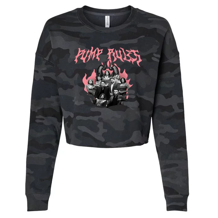 Pump Rules Metal Band Vanderpump Rules Cropped Pullover Crew