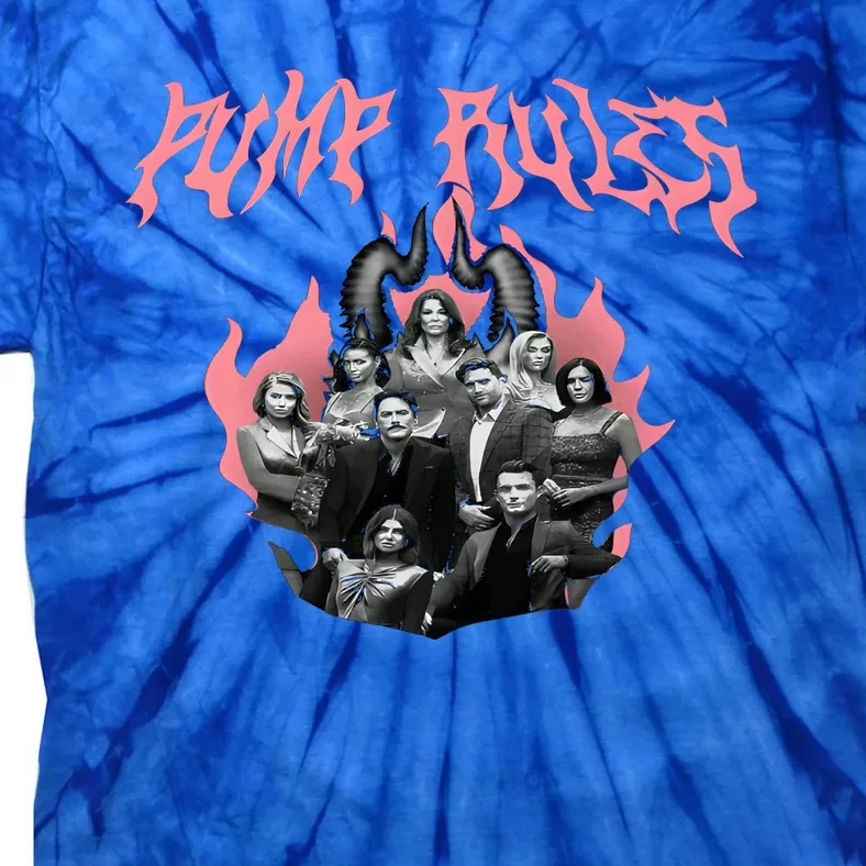 Pump Rules Metal Band Vanderpump Rules Tie-Dye T-Shirt