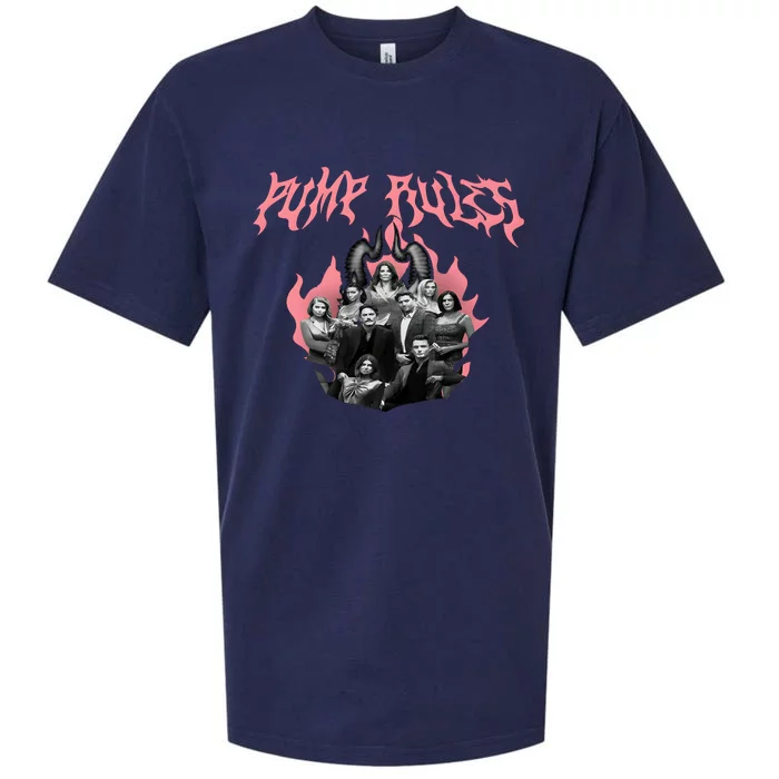 Pump Rules Metal Band Vanderpump Rules Sueded Cloud Jersey T-Shirt