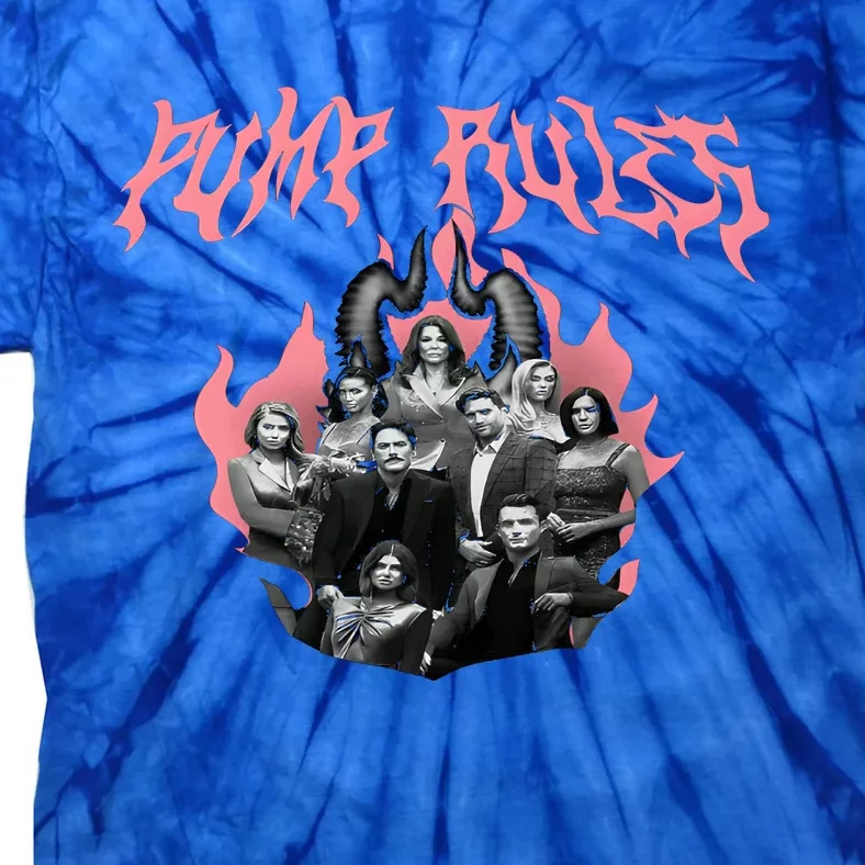 Pump Rules Metal Band Vanderpump Rules Tie-Dye T-Shirt