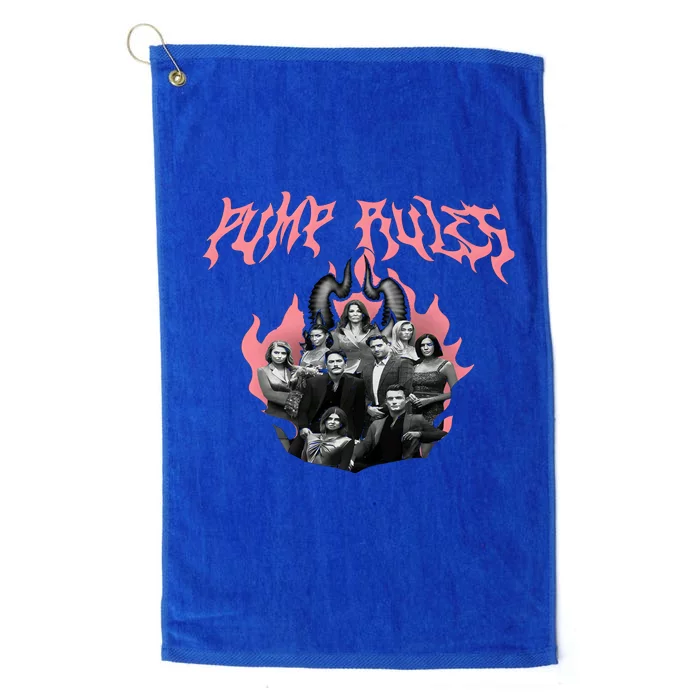 Pump Rules Metal Band Vanderpump Rules Platinum Collection Golf Towel