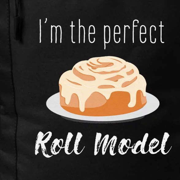 Perfect Roll Model Cinnamon Roll Mom Dad Role Model Gift Daily Commute Backpack