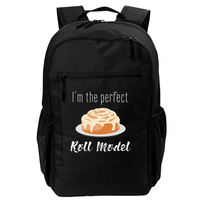 Perfect Roll Model Cinnamon Roll Mom Dad Role Model Gift Daily Commute Backpack