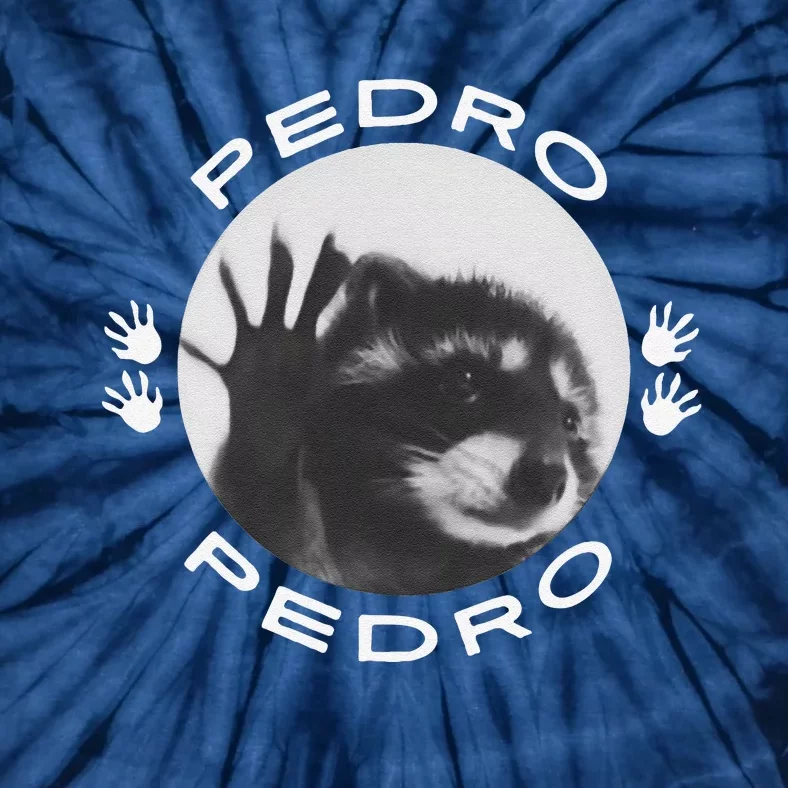 Pedro Raccoon Meme Funny Cute Tie-Dye T-Shirt