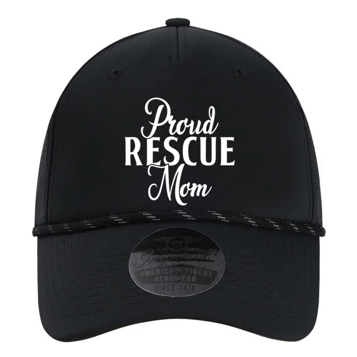 Proud Rescue Mom Dog Lover Dog Owner Dog Trainer Puppy Dogs Meaningful Gift Performance The Dyno Cap