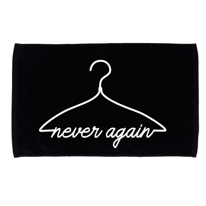 Pro Roe Never Again Wire Hanger Microfiber Hand Towel