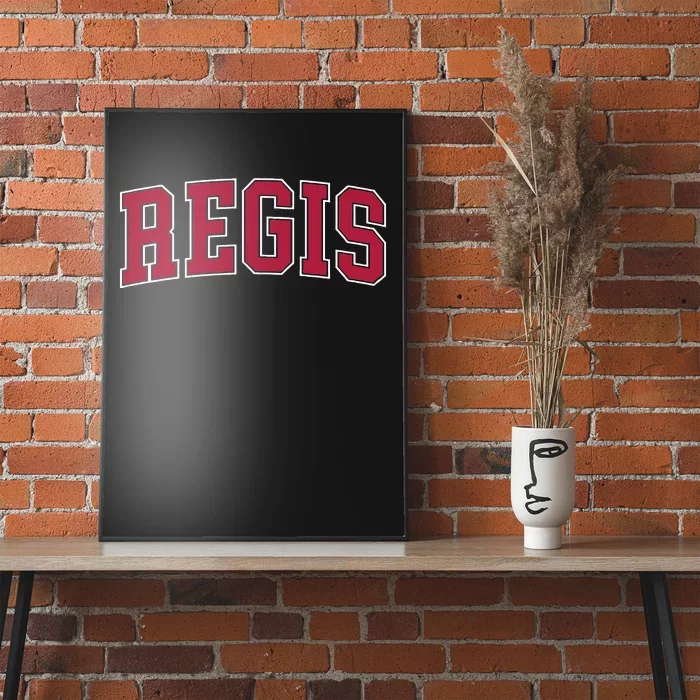 Personalized Regis Name Arch Poster