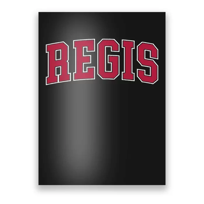 Personalized Regis Name Arch Poster