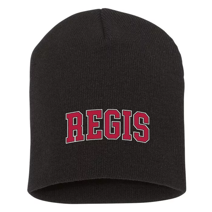 Personalized Regis Name Arch Short Acrylic Beanie