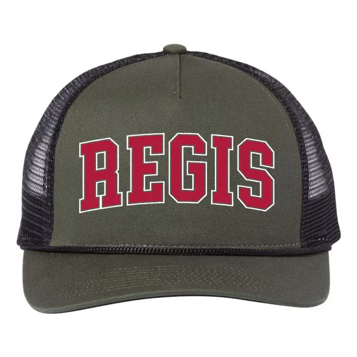 Personalized Regis Name Arch Retro Rope Trucker Hat Cap