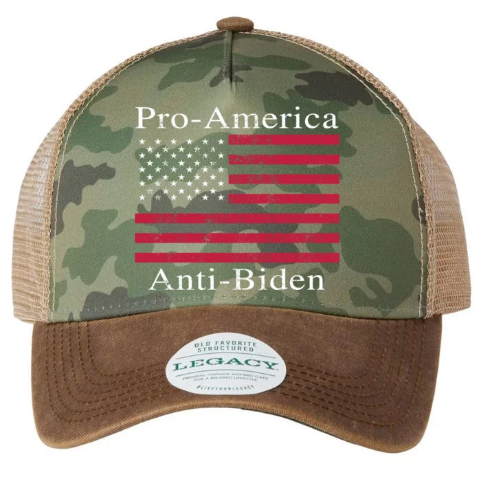 Pro-America Anti-Biden Legacy Tie Dye Trucker Hat