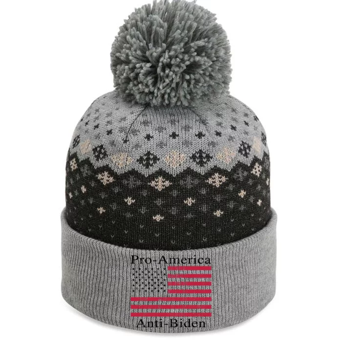 Pro-America Anti-Biden The Baniff Cuffed Pom Beanie