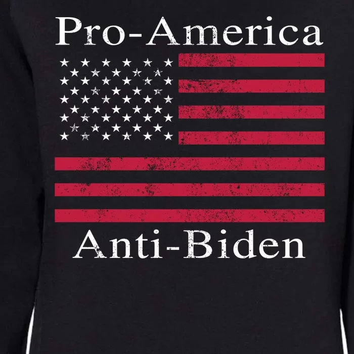 Pro-America Anti-Biden Womens California Wash Sweatshirt