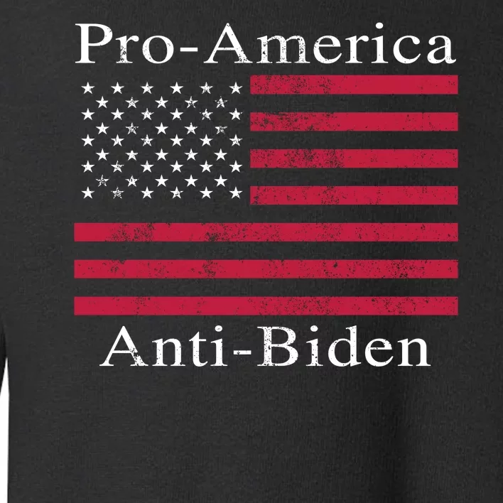 Pro-America Anti-Biden Toddler Sweatshirt