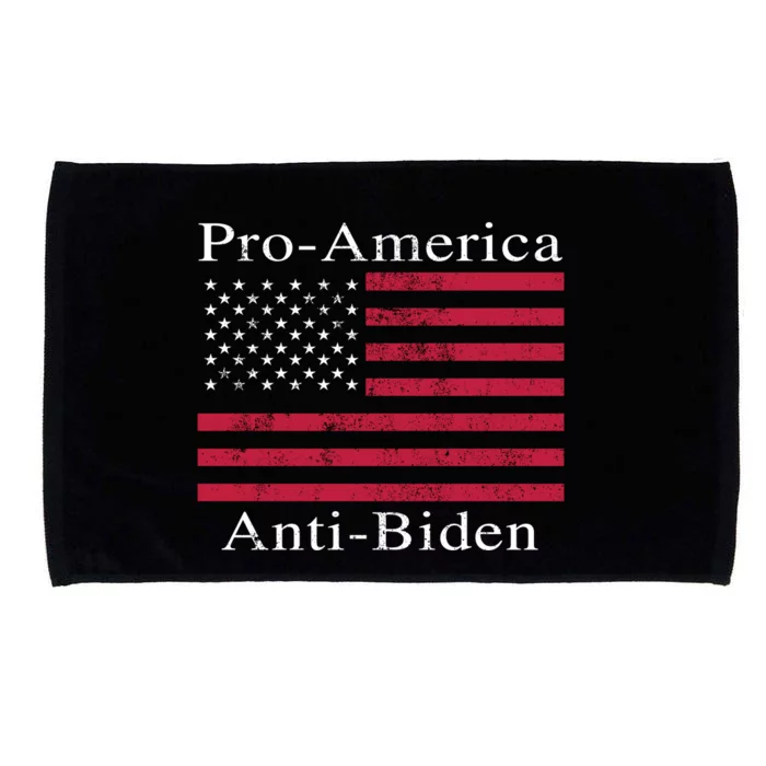 Pro-America Anti-Biden Microfiber Hand Towel