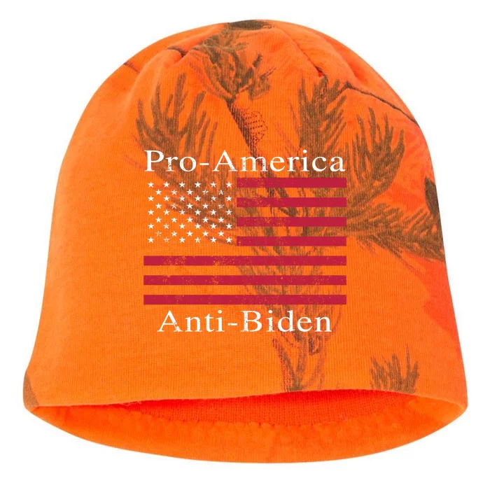 Pro-America Anti-Biden Kati - Camo Knit Beanie