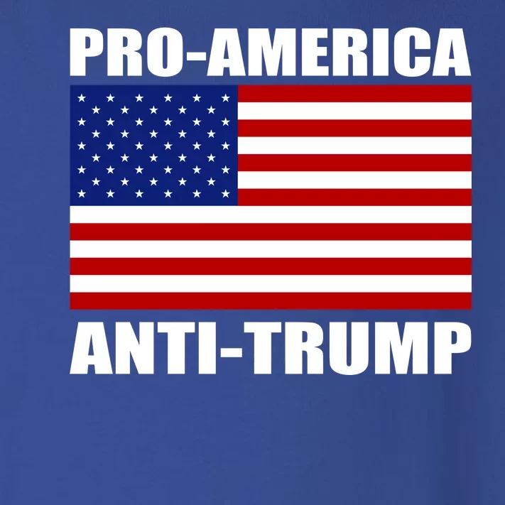 Pro America Anti Trump Toddler Long Sleeve Shirt