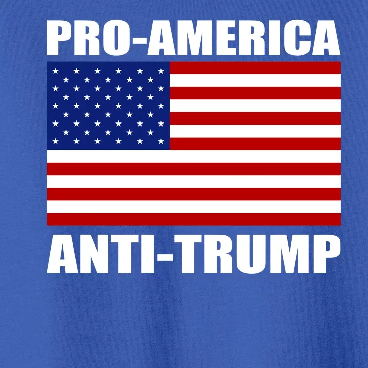 Pro America Anti Trump Toddler T-Shirt