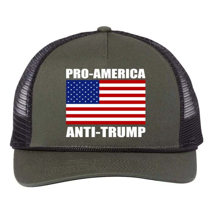 Pro America Anti Trump Retro Rope Trucker Hat Cap