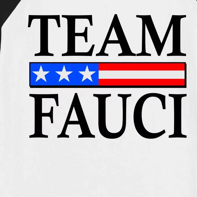 Pro Team Dr Fauci USA Flag Baseball Sleeve Shirt