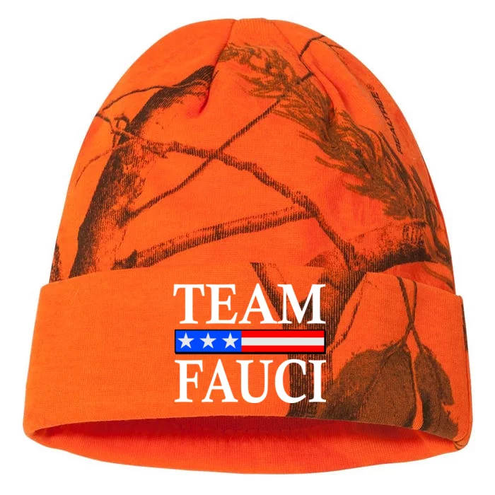 Pro Team Dr Fauci USA Flag Kati - 12in Camo Beanie