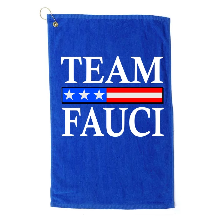 Pro Team Dr Fauci USA Flag Platinum Collection Golf Towel