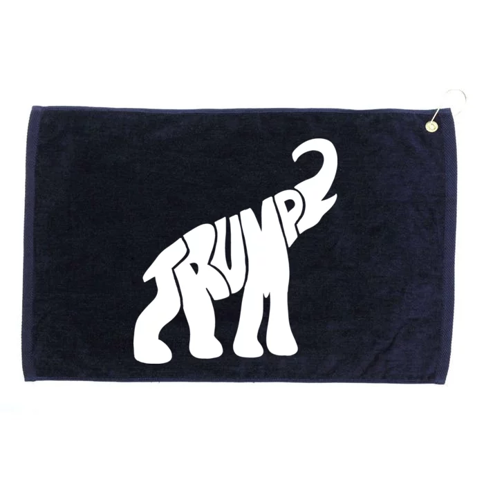 Pro Trump Elephant Grommeted Golf Towel