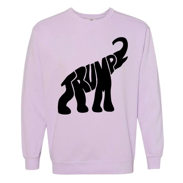 Pro Trump Elephant Garment-Dyed Sweatshirt