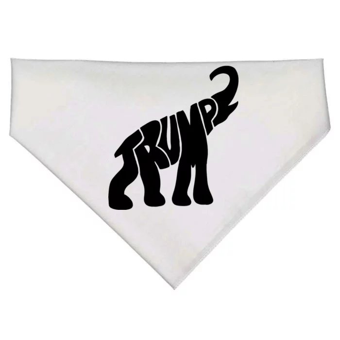 Pro Trump Elephant USA-Made Doggie Bandana