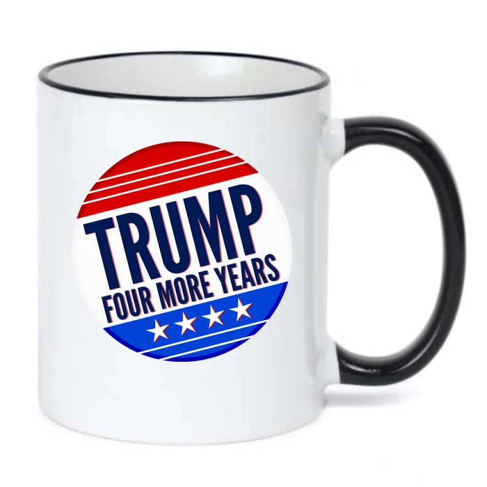 Pro Trump Four More Years Black Color Changing Mug